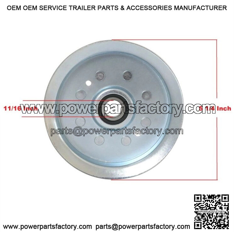 Deck Flat Idler Pulley For John Deere D155 D160 D170 G110 L120 L130 LA100 LA105 - Image 2