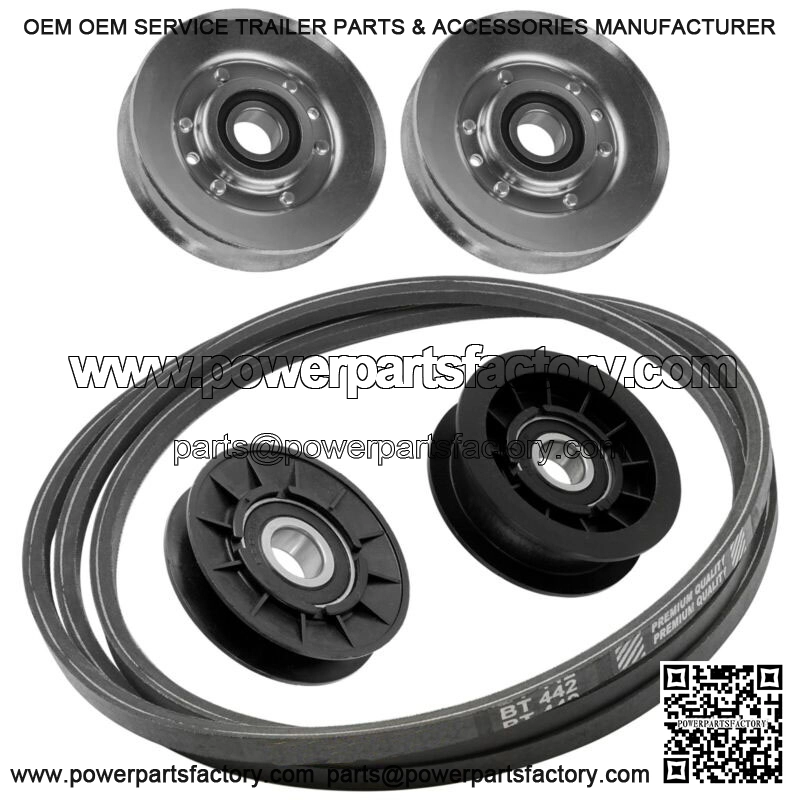 Drive Belt w/Pulleys for John Deere L118 L120 L130 CV23S LA100 31P677 LA105