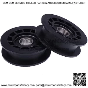 2PCS Idler Pulley 587969201 5879692-01 Compatible with Poulan Husqvarna Lawn Mower HU700H HU775BBC LC221RH LC221A LC221R L321AH L221AK