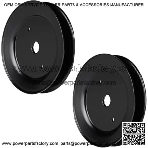 Deck Spindle Pulley Replaces for AYP Husqvarna Dixon 129206 153532 173435 532173435,AYP Poulan Husqvarna 2348LS 2748GLS GTH2648 GTH264 LT120 LT141,2 Pack