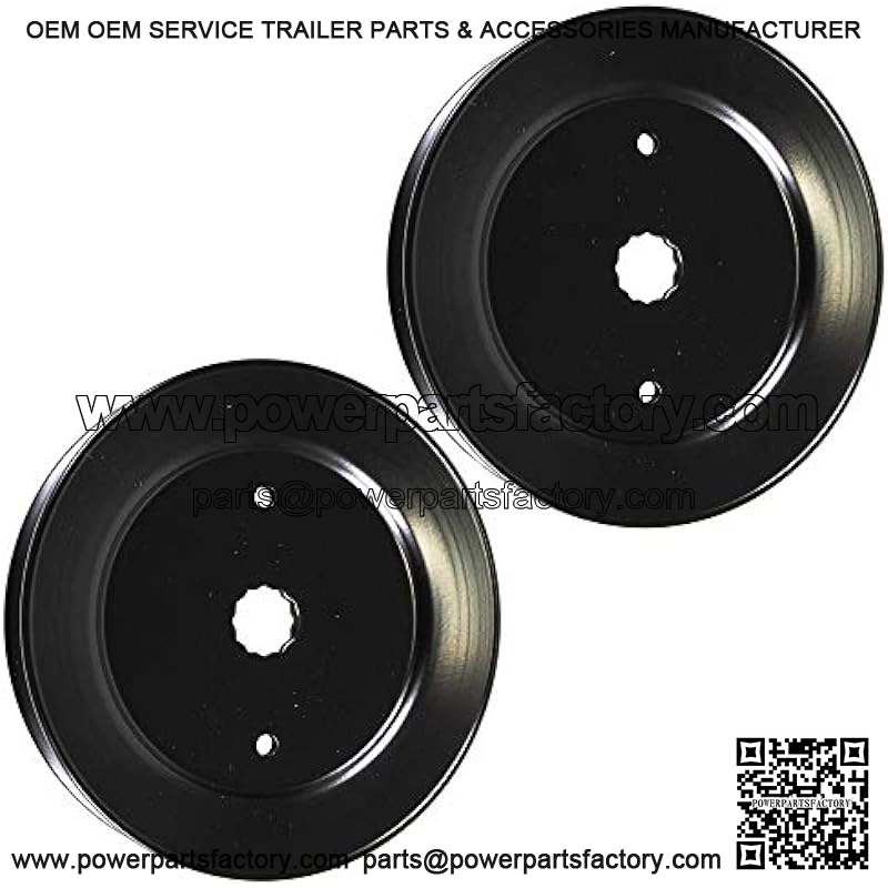 Deck Spindle Pulley for Husqvarna GT200 GTH225 LR 100 YT180 YTH180 EZ4824 129207 153531 173434 532173434 2 Pack - Image 2