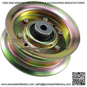177968 Idler Pulley Replaces 177968 Idler Pulley Craftsman, 193197 Idler Pulley Craftsman, 532177968, 532193197, Ariens 21546308 for Husqvarna Z254, YTH24V48, YTH2348, YTH21K46 Decks