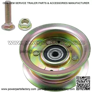 177968 Idler Pulley Craftsman Replaces Husqvarna 532177968 Idler Pulley, 193197 Idler Pulley Craftsman, 532193197 Idler Pulley, 539110311, 21546308 for Husqvarna RZ5426, Z254, YTH2348 Tractors