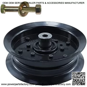 196106 Idler Pulley Replaces Husqvarna 532196106 Husqvarna Idler Pulley 532196106 Pulley, Craftsman 196106 Pulley 197379 Idler Pulley, 532197379 for Husqvarna z254, RZ5424, YTH2348 Ride Mowers