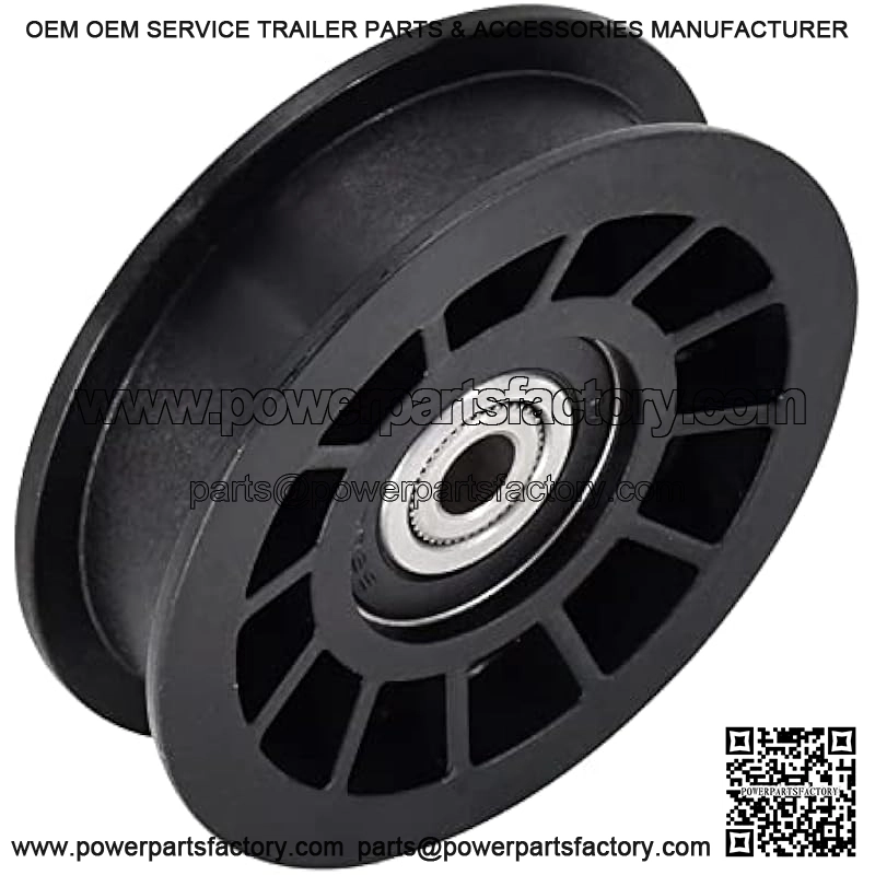 539110311 Flat Idler Pulley 539-110311 Compatible with Husqvarna AYP Craftsman Poulan EZ4217 EZ4824 RZ4219 RZ5424 EZ5224 Z4218 Lawn Tractor/Mower Compatible with Rotary 14259 - Image 3