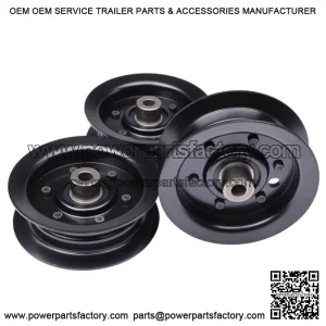 3Pcs Flat Idler Pulley Replace for Timecutter SS5000 106-2175 132-9420