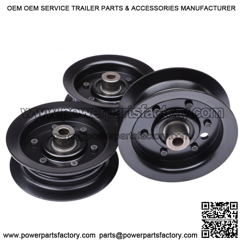 3Pcs Flat Idler Pulley Replace for Timecutter SS5000 106-2175 132-9420