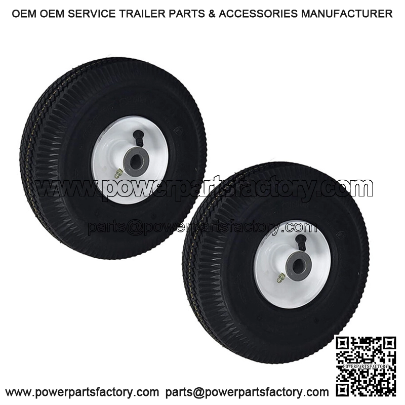 2 Front Wheel Tire Assembly Set for Timecutter Zero Turn SS4200 Z4220 Z4200