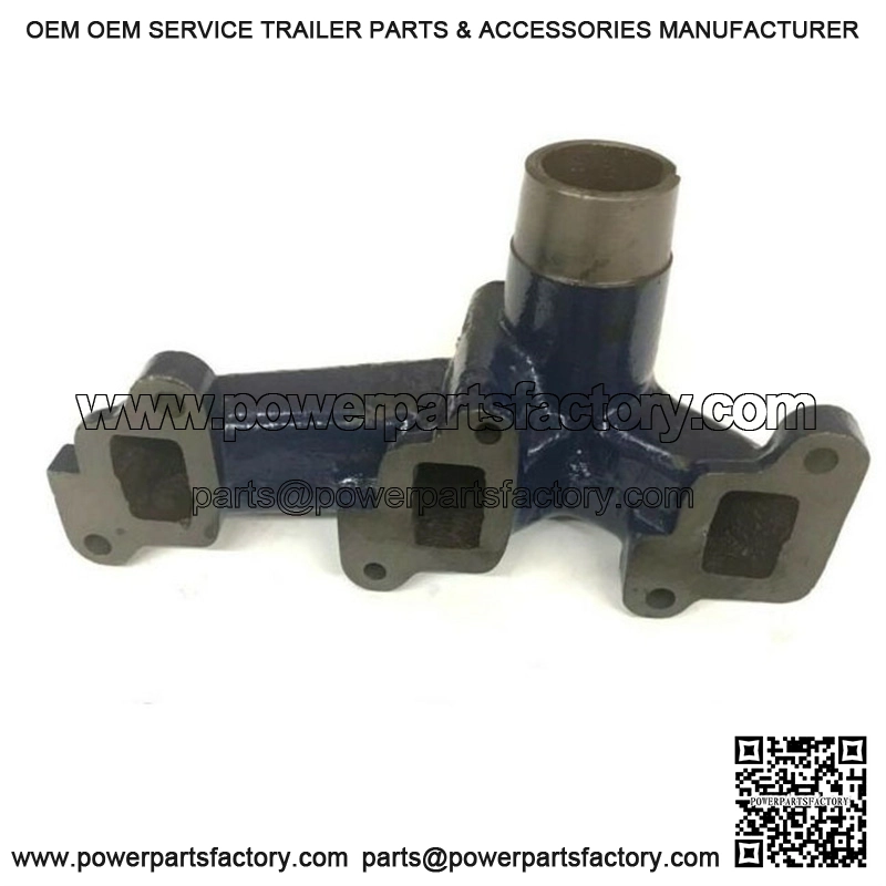 Vertical Exhaust Manifold For Ford 2000 3000 3300 4000 4500 4110 4190 C5NE9430E - Image 2