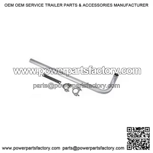 Exhaust Pipe Fits Ford New Holland Tractor NAA 501 - FOE-19 Stanley Design