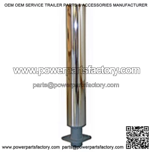New 22" Tall Chrome Straight Exhaust Stack Fits John Deere M MT MC 40 320