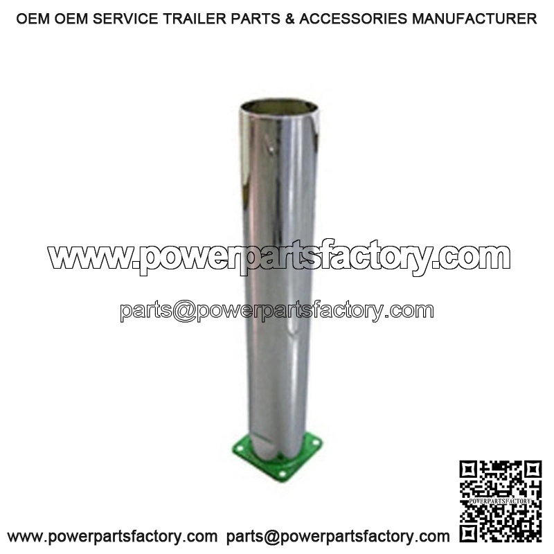 R3549 Baffled Chrome Straight Stack Fits John Deere G, 60, 620, 630, 70, 720