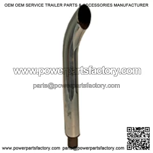 Fits FARMALL Double Wall Chrome Exhaust Stack A Super A B BN C Super C 100 130