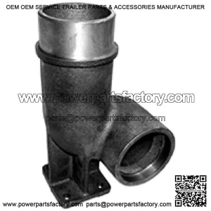 736648M1 Manifold Exhaust Elbow Fits Massey Ferguson 2-105 1105 1135 & Early 113