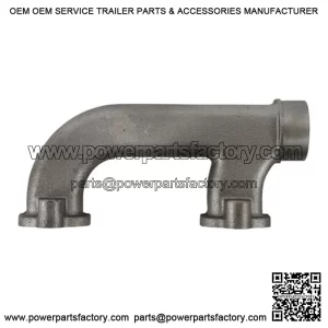 A65917 Exhuast Manifold End Section Fits Case 2290 2390 2590 4490 ++ Tractors