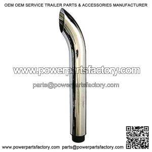 Fits John Deere Chrome Exhaust Stack 4320 4430 4440 4450 4455 4520 4555 4620