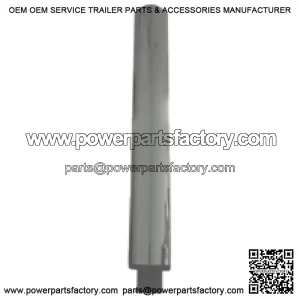(1) New 36" Straight Chrome Exhaust Stack Fits John Deere 3010 3020 4000
