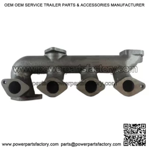 Exhaust Manifold Fits Case 4-Cyl Diesel WN-A39233 for 310E 350 420C 430 450 470