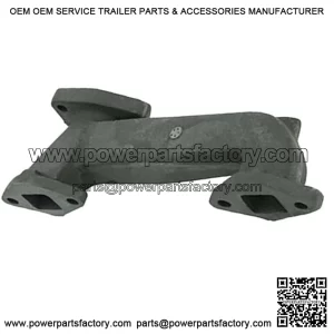 736218M1 Exhaust Manifold w Gaskets Fits MF 4 Cyl  165 30 3165 Diesel