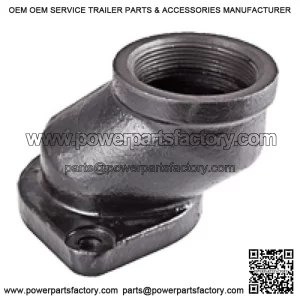 IHS1236 Offset Exhaust Manifold Adapter - Fits International