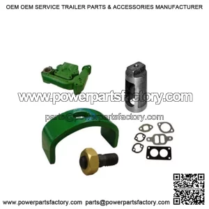 Fits John Deere 50 INTAKE EXHAUST MANIFOLD CLAMP HEAT EXCHANGER GASKETS B3211R B
