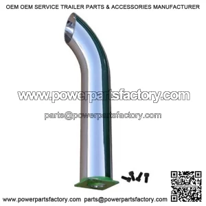 R3551 Chrome Curved Stack Fits John Deere