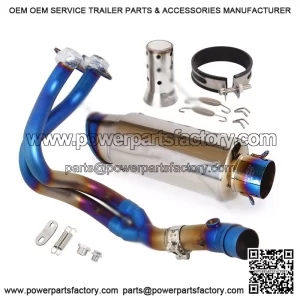 2022-2023 Kawasaki Ninja 650 Z650 Z650RS Exhaust System Front Pipe 51mm Muffler