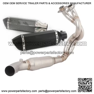 Kawasaki Z650 Ninja 650 2023-2025 Exhaust System Header Pipe 51mm Mufflers