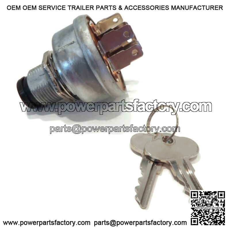 Starter with Keys for John Deere Gator 4X2, 6X4, CS, CX, HPX 4X2, HPX 4X4 Mower