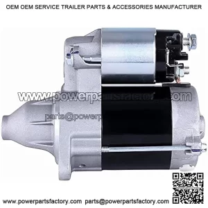 12V 9T Starter Motor AW26844 Compatible for John Deere Bunker 1200A Generator G2500K Replacement
