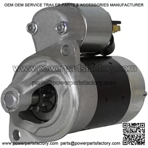 New Starter Compatible with John Deere Trail Gator 6 X 4 Hpx Yanmar 18Hp by Part Numbers S114-443 S114443 S114-443A AM878176 1192260-77010 10461660 S114443A 119226077010