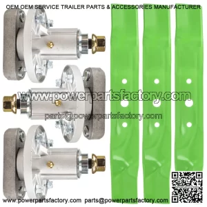 Mower Blades & Spindles Kit for John Deere L120 L130