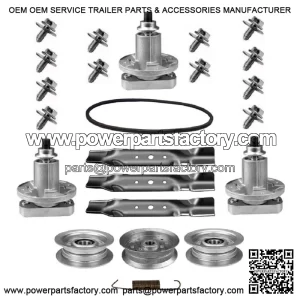 Mower Deck Rebuild Kit fits John Deere 48" Deck L120 L130 Lawn Tractors