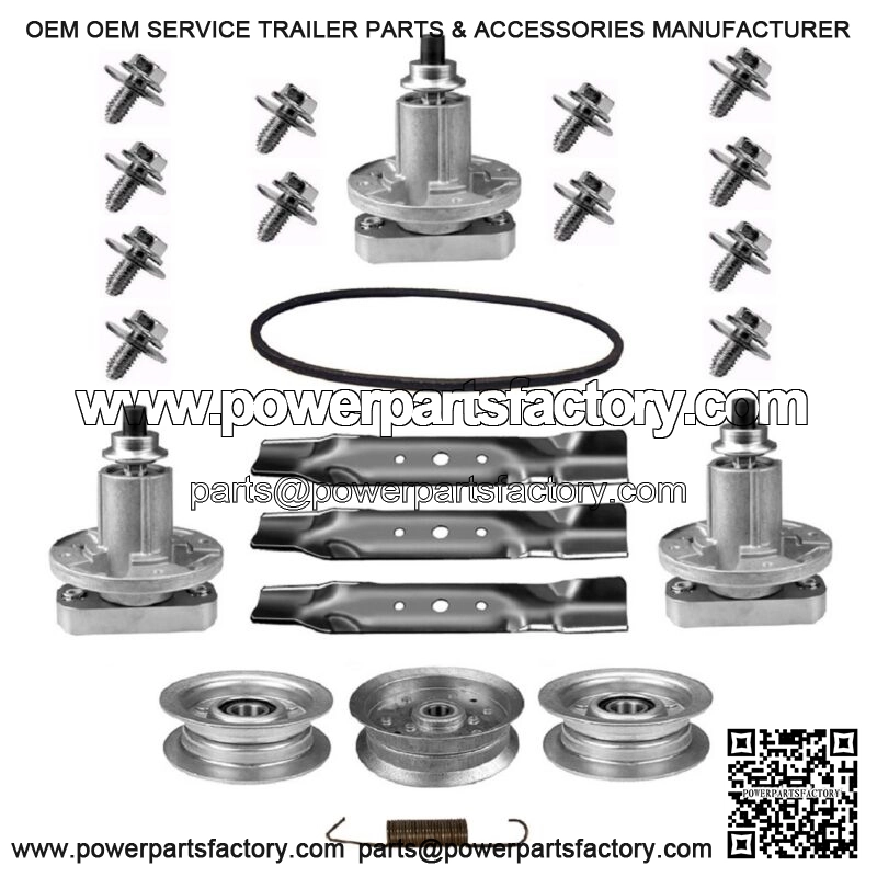 Mower Deck Rebuild Kit fits John Deere 48" Deck L120 L130 Lawn Tractors
