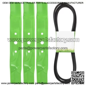 Deck Kit Blade Belt for John Deere L120 L130 GX20250 GY20568 GX20571 48 Inch