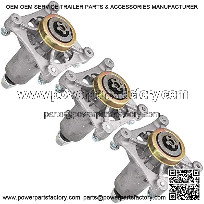 Deck Rebuild Kit for Husqvarna Poulan 54 inch Z254 541ZX Zero Turn Mowers Blade Spindle Belt Idler - Image 2