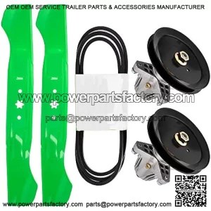 Deck Rebuild Kit for MTD Cub Cadet Craftsman Troy Bilt 46 inch LTX1045 LTX1046KW LT2000 TB2246 Blade Spindle Belt