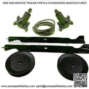 Deck Belt Blade Spindle for Husqvarna YTH2246TDR YTH22V46 YTH18K46 YTH22V46XLS