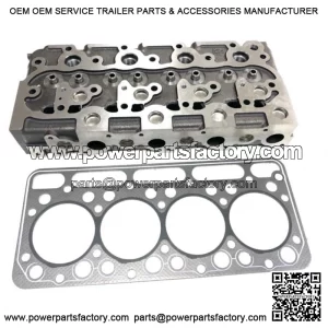 For Kubota V1902 Cylinder Head L3350 Diesel Bobcat 231 15476-03043 Bare