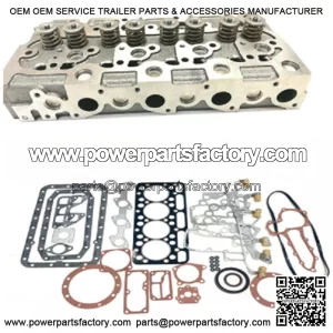 Cylinder Head With Gasket For Kubota V1902 Complete 15476-03043 17345-03040
