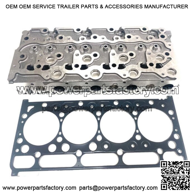 For Kubota Cylinder Head V2203 V2203T V2203E V2203B Bare With Head Gasket