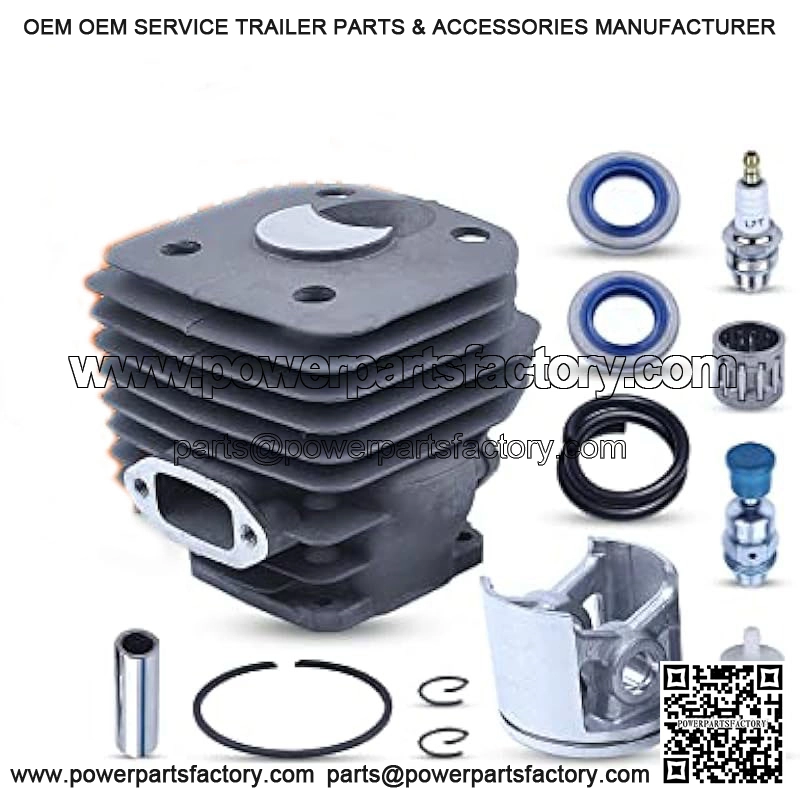 48mm Cylinder Piston Pin Ring Top End Kit for Husqvarna 261 262 262XP 262XPH Chainsaw 503907971 503541171 503541172