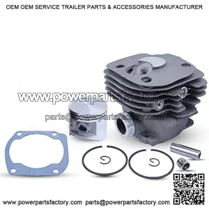 50mm Nikasil Cylinder Piston Kit For HUSQVARNA 372 372XP 371 371XP 365 Chainsaw, Cylinder. Piston, Pin, Ring, Circlip, Needle Bearing, Cylinder Gasket