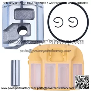 43mm Piston Kit with Air Filter Fit for Husqvarna 545 550XP 550XPG Chainsaws Replace 577 04 7002