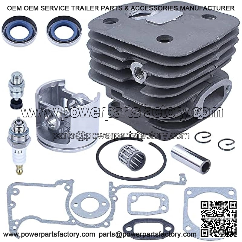 52Mm Big Bore Top Engine End Cylinder Kit For Husqvarna 272 272K 272Xp 272S 268 268S 268K Chainsaw 503 75 81 72 - Image 2