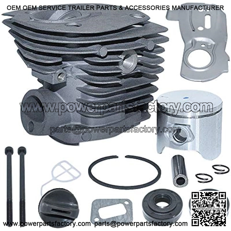 44mm Cylinder Piston Ring Pin For Husqvarna 340 345 350 Chainsaw Muffler Gaseket, Cylinder, Piston, Pin, Piston Ring, Circlip, Muffler Bolt, Muffler Gaseket, Oil Seal, Fuel Cap - Image 3