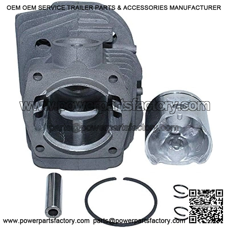 44mm Cylinder Piston Ring Pin For Husqvarna 340 345 350 Chainsaw Muffler Gaseket, Cylinder, Piston, Pin, Piston Ring, Circlip, Muffler Bolt, Muffler Gaseket, Oil Seal, Fuel Cap - Image 4