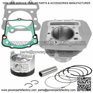 Cast Aluminium Engine Cylinder Piston Kit for Kawasaki Bayou 300 KLF300B 89-2004