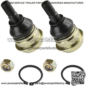 2 Front Suspension Knuckle Upper Ball Joint Compatible With John Deere Xuv Gator 855D Diesel