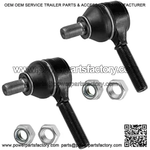 Set Of 2 Tie Rod Ends Compatible with John Deere Gator Xuv 825I 850D 855D Utv Ball Joints